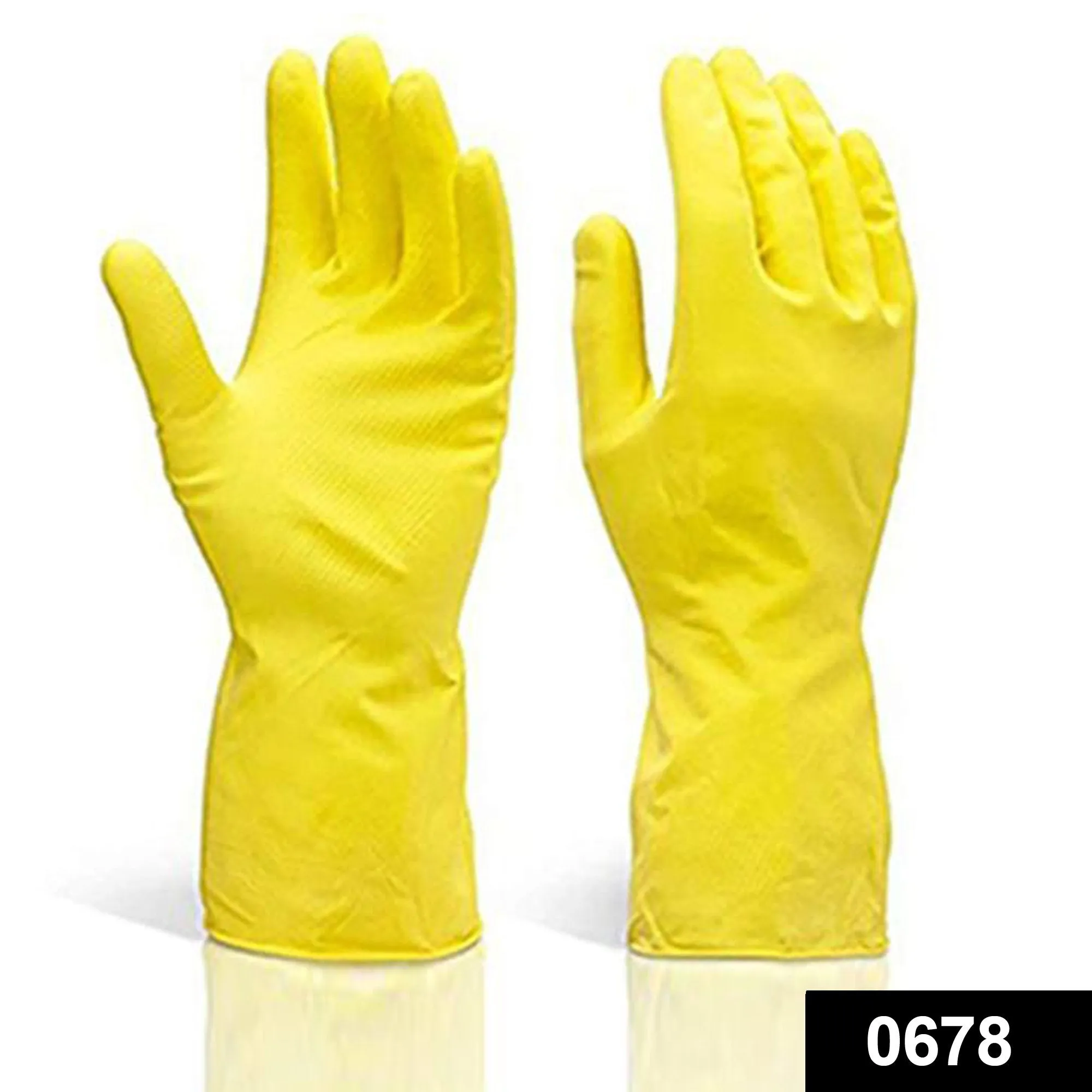 0678 Multipurpose Rubber Reusable Cleaning Gloves