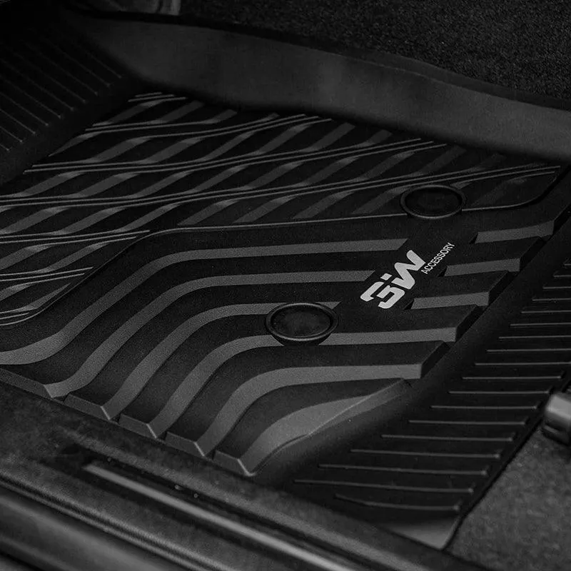 3W Chevrolet Traverse 2018-2023 (ONLY for Bucket Seat 2-Row) Custom Floor Mats TPE Material & All-Weather Protection