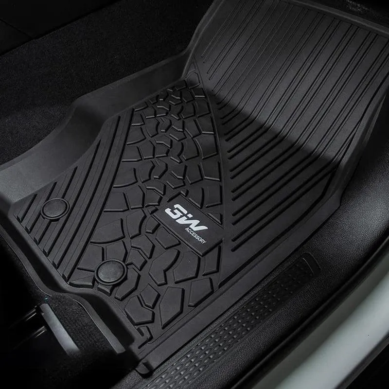 3W Floor Mats Jeep Grand Cherokee 2016-2021 / Grand Cherokee WK 2022-2023 (Non L) Custom Cargo Liner TPE Material & All-Weather Protection