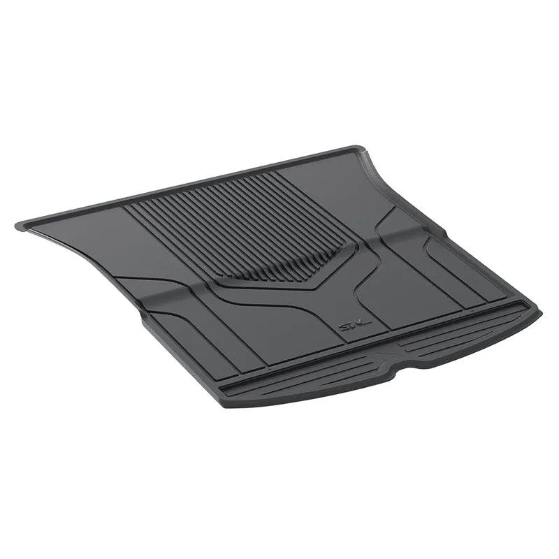 3W Tesla Model Y 2020-2024 Custom Floor Mats / Trunk Mats TPE Material & All-Weather Protection 5-Seater