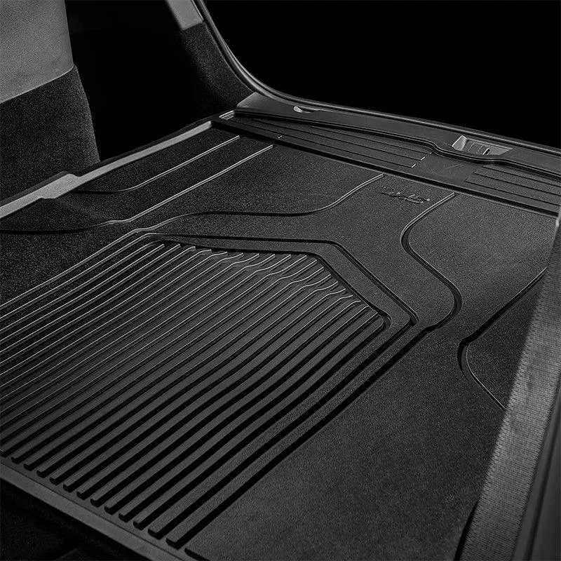 3W Tesla Model Y 2020-2024 Custom Floor Mats / Trunk Mats TPE Material & All-Weather Protection 5-Seater