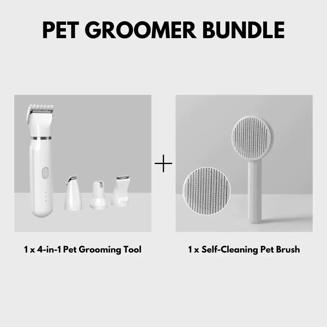 4-in-1 Pet Grooming Tool