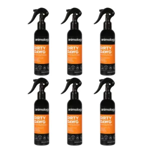 Animology Dirty Dawg No Rinse Dog Spray 6 x 250ml