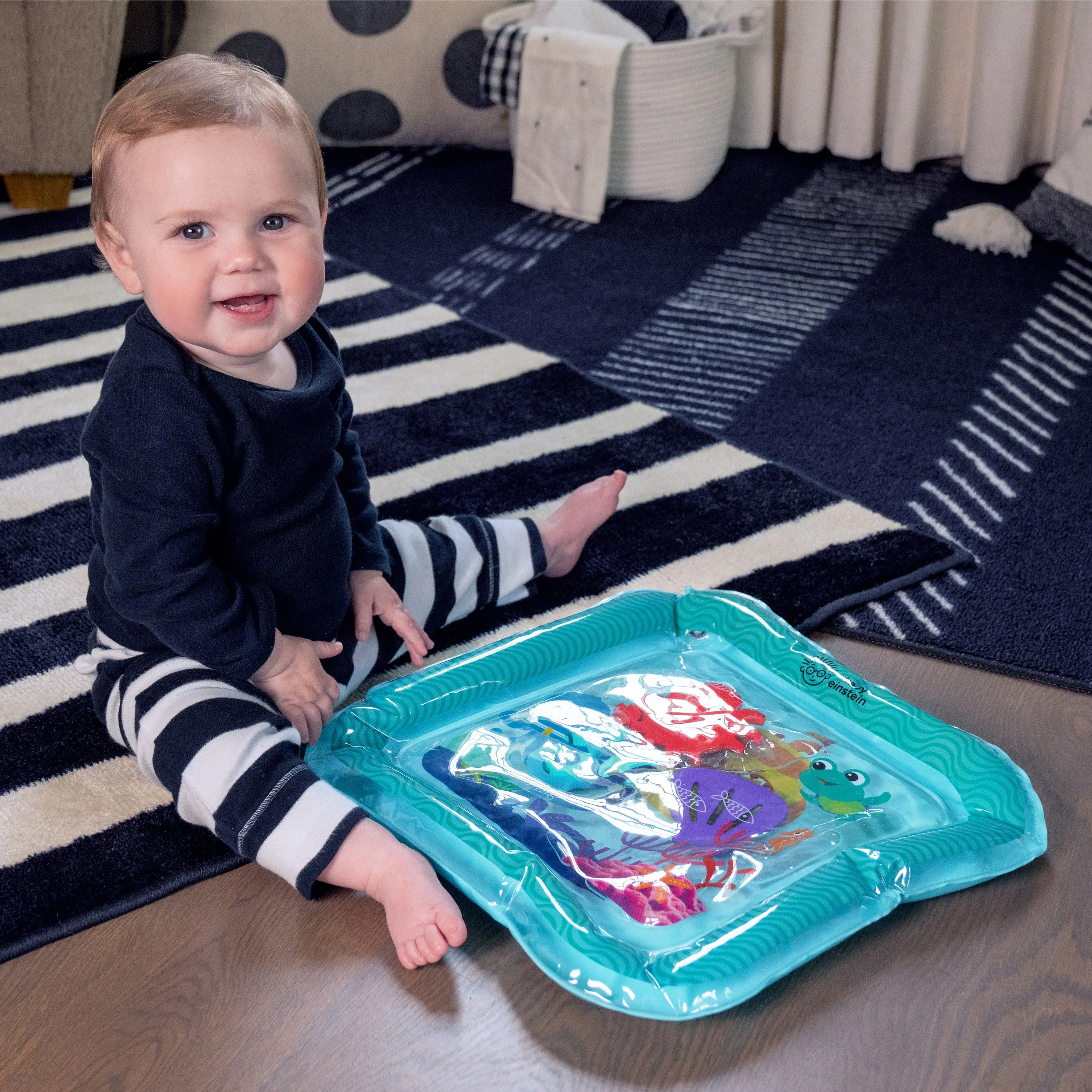 Baby Einstein Ocean Explorers Sensory Splash Water Mat, Ages 0-36 Months