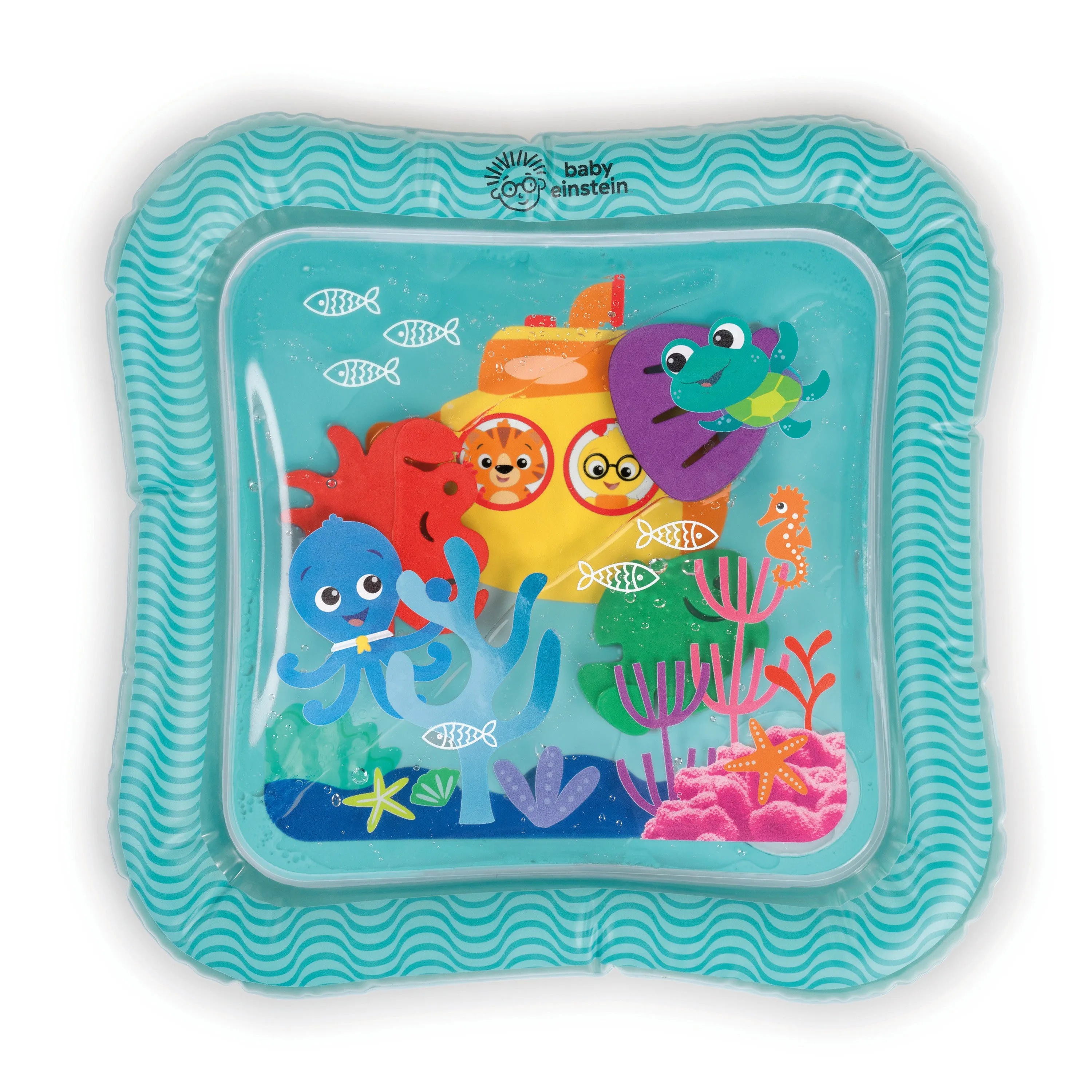 Baby Einstein Ocean Explorers Sensory Splash Water Mat, Ages 0-36 Months