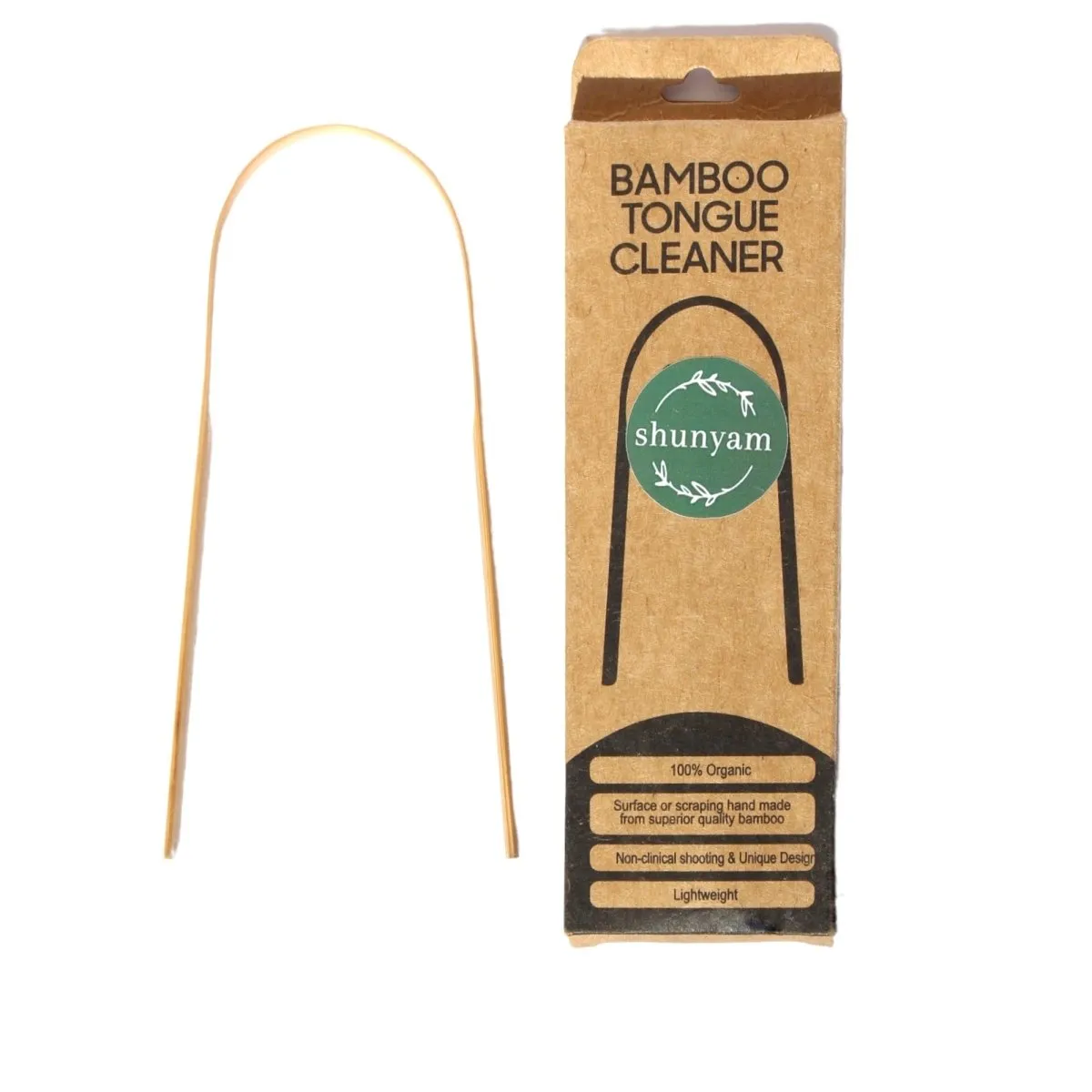 Bamboo Tongue Cleaner Pack of 4