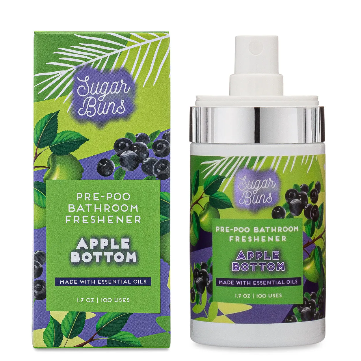 Bathroom Freshener Apple Bottom