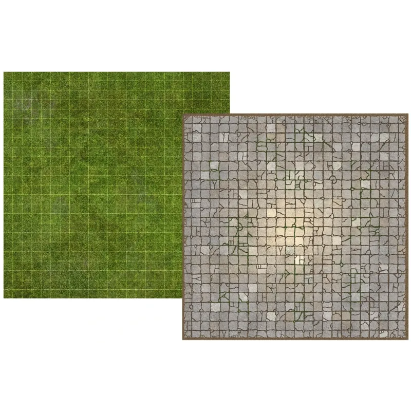 Battle Map Board: Dungeon & Grassland