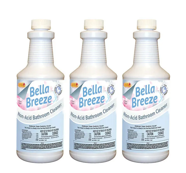 BellaBreeze Non-Acid Restroom Cleaner, 1 Quart