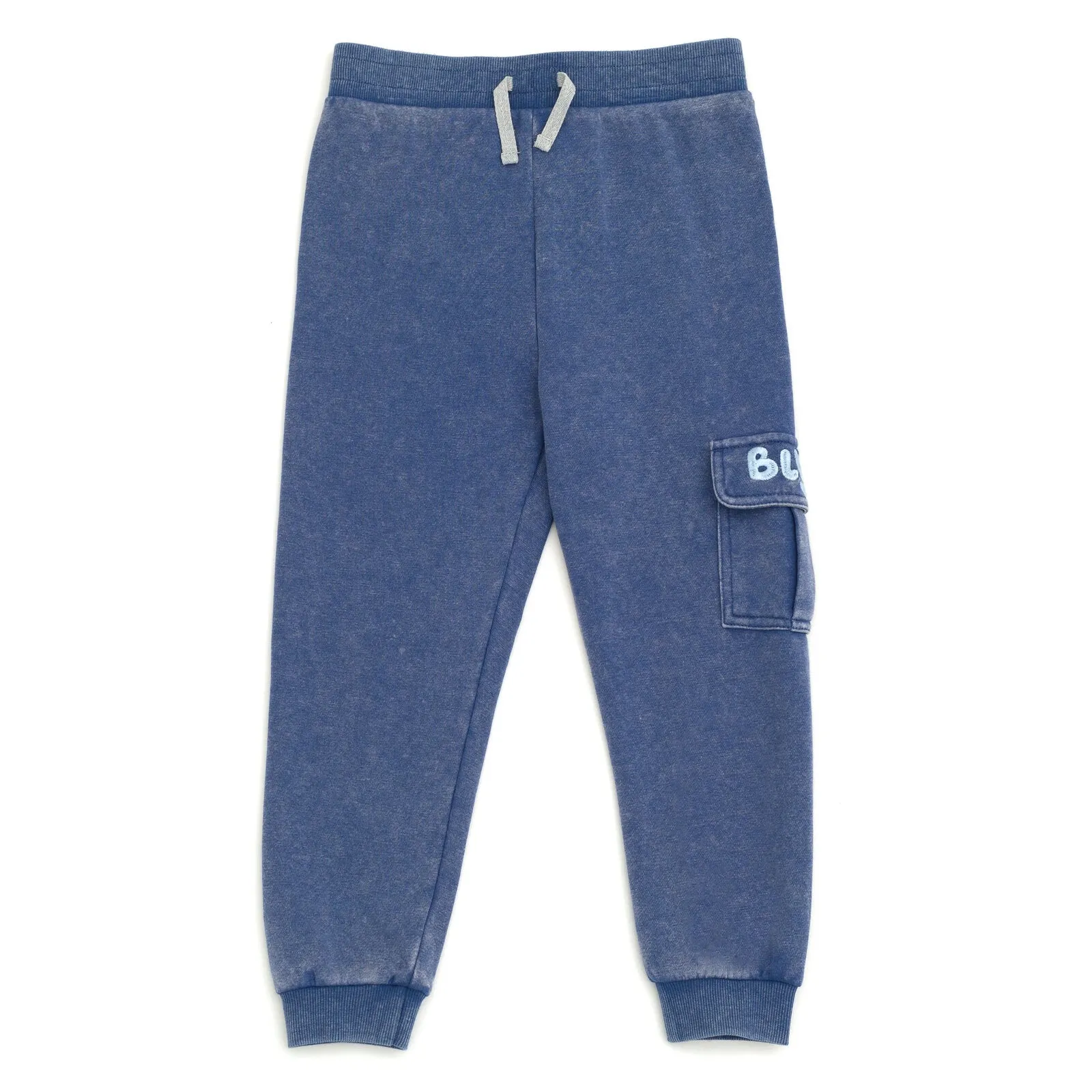 Bluey Fleece Waffle Knit Pullover Hoodie T-Shirt and Jogger Pants 3 Piece Outfit Set