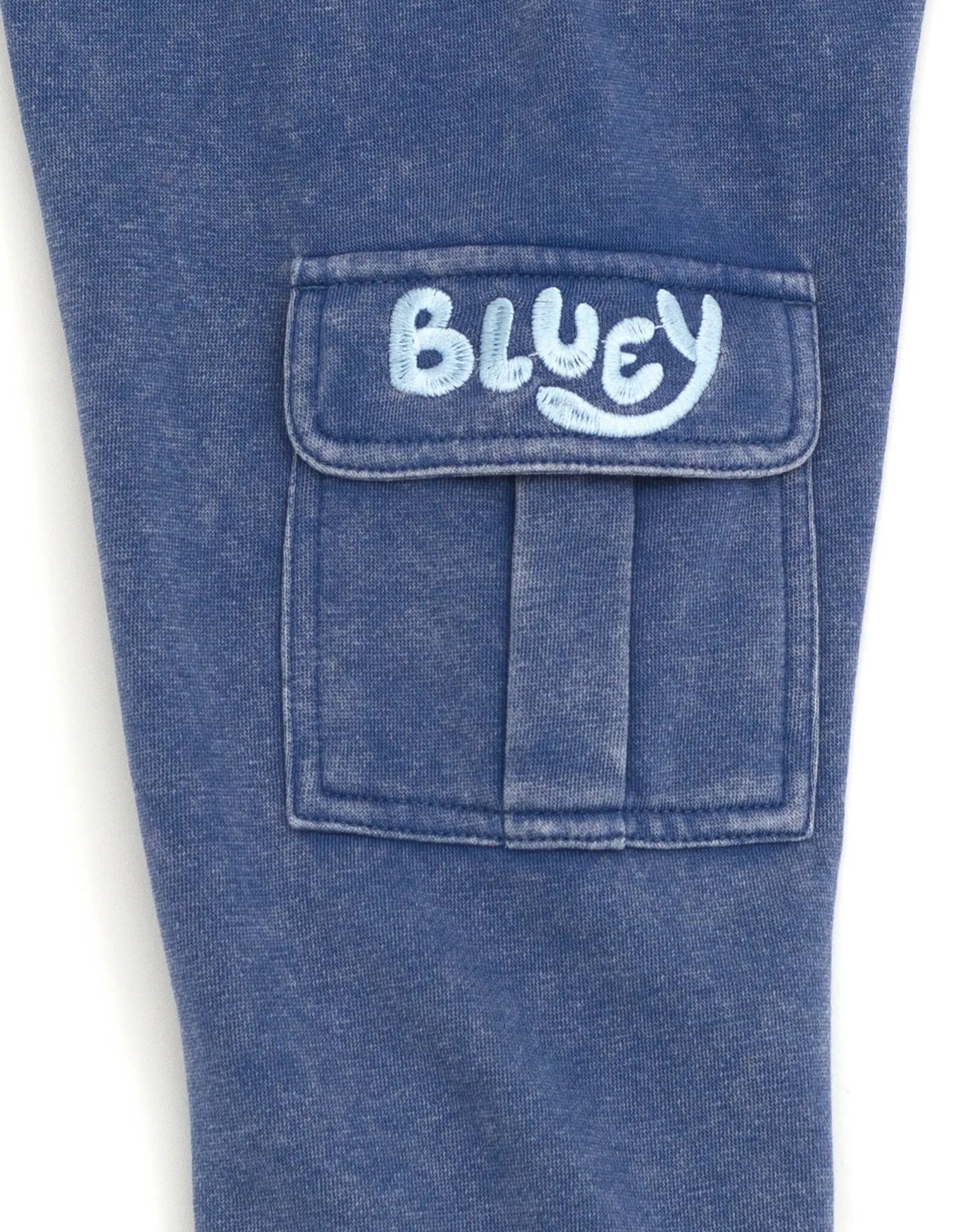 Bluey Fleece Waffle Knit Pullover Hoodie T-Shirt and Jogger Pants 3 Piece Outfit Set