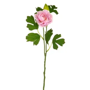 CB Imports 40cm Skye Ranunculus Spray Pink