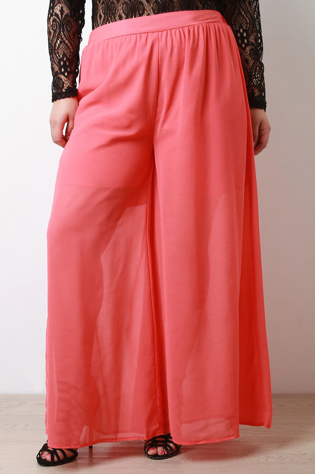 Chiffon Maxi Pants