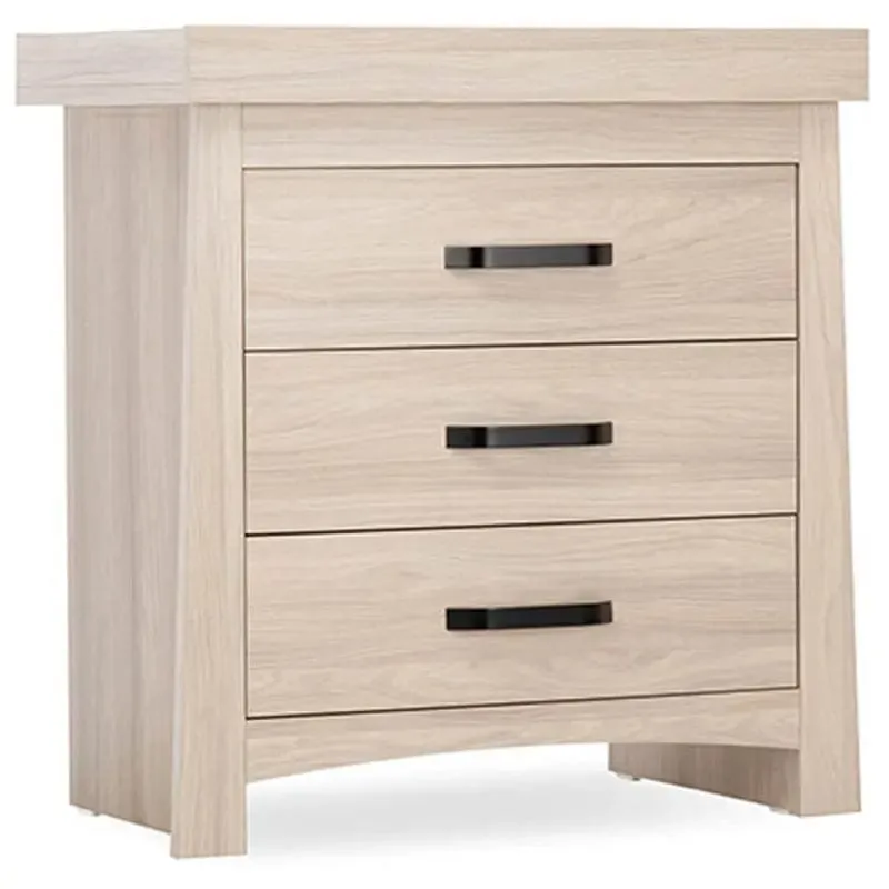 CuddleCo Isla  3 Drawer Dresser - Ash