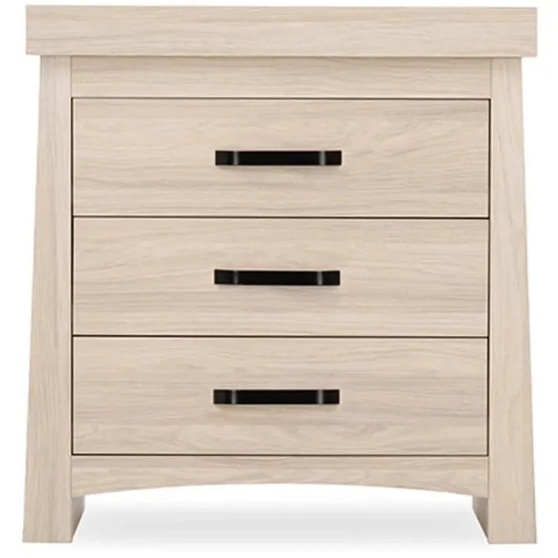 CuddleCo Isla  3 Drawer Dresser - Ash