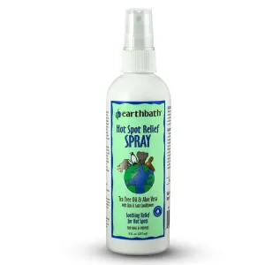 Earthbath Tea Tree & Aloe Vera Hot Spot Relief Spritz for Dogs (8 oz)