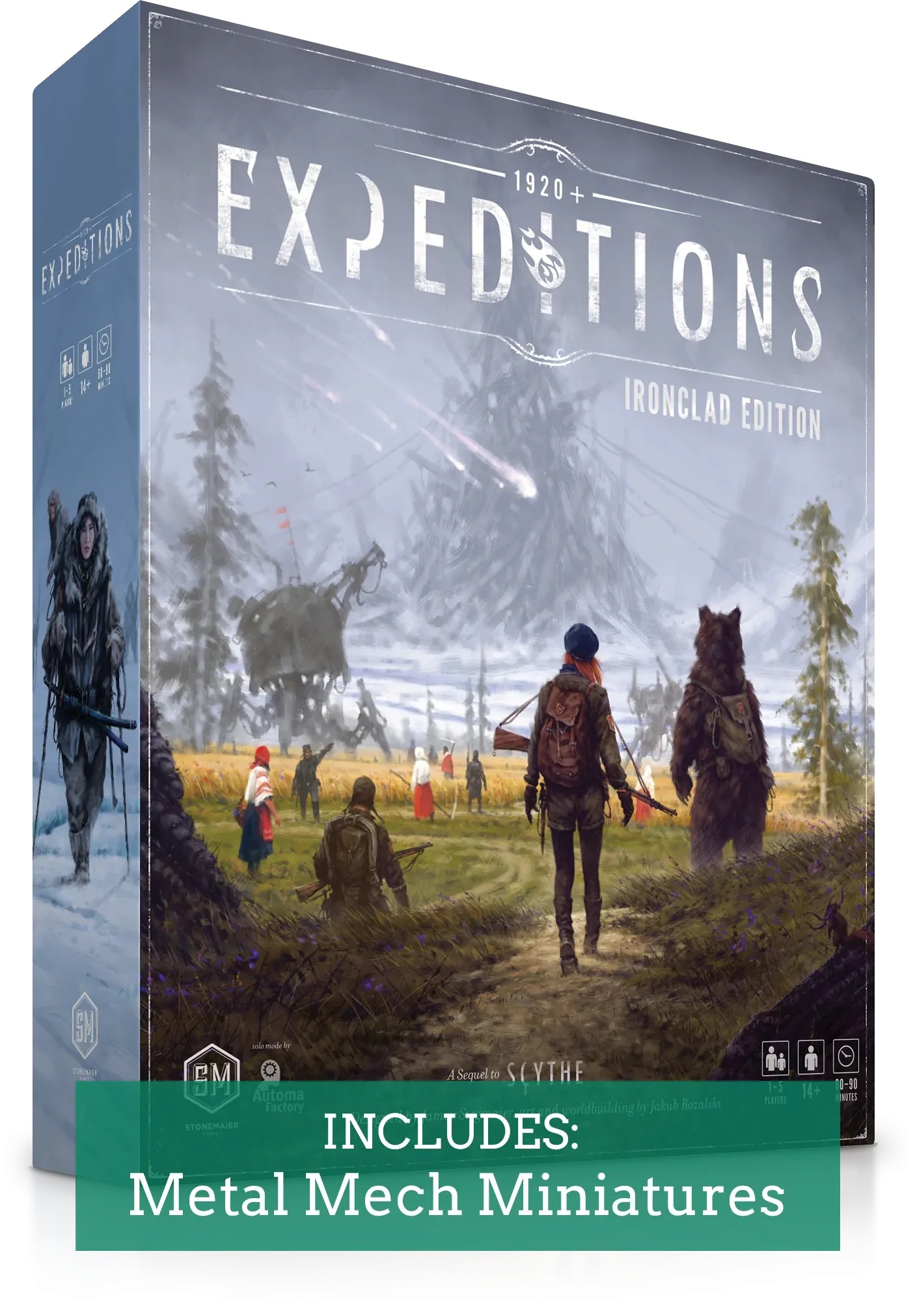 Expeditions Ironclad Edition (Scythe Sequel)