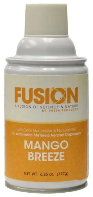 Fresh Products Fusion Air Freshener, Mango Breeze, Metered Aerosol, 6.25 oz