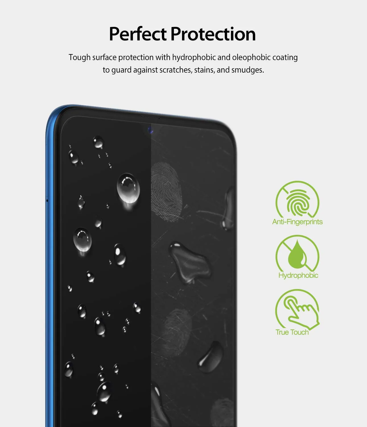 Galaxy A70 / A90 Screen Protector Film | DUAL EASY FULL - 2 Pack