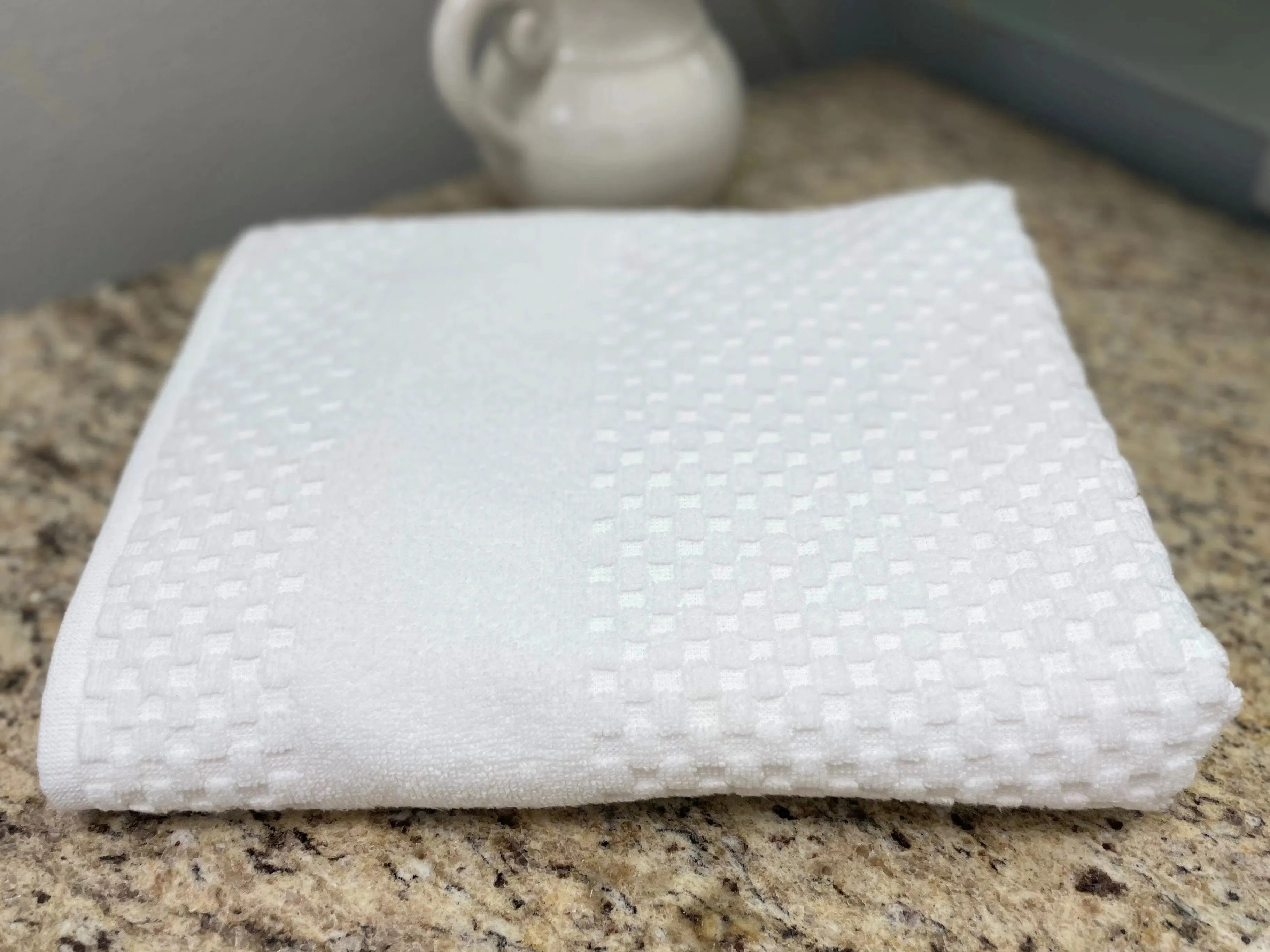 GTY Collection Zero Twist Premium Towels All over Checker Design