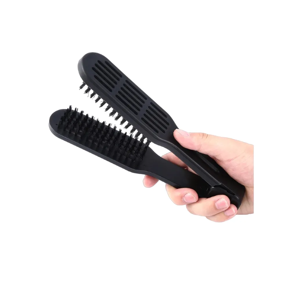 Hairdressing Straightener Hairbrush