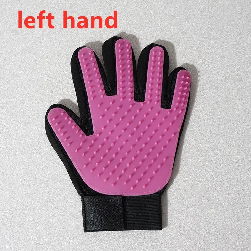 Happy Paws Grooming Glove for Deshedding Brush Gloves Gentle on Pet Easy to Use Perfect Grooming Tool