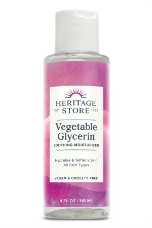 Heritage Store Vegetable Glycerine 4 oz Liquid