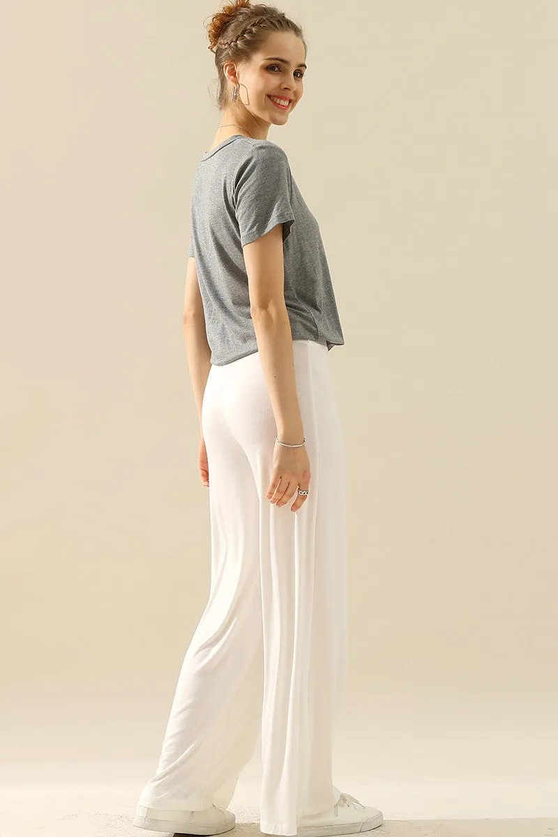 High Waisted Wide Leg Palazzo Pants