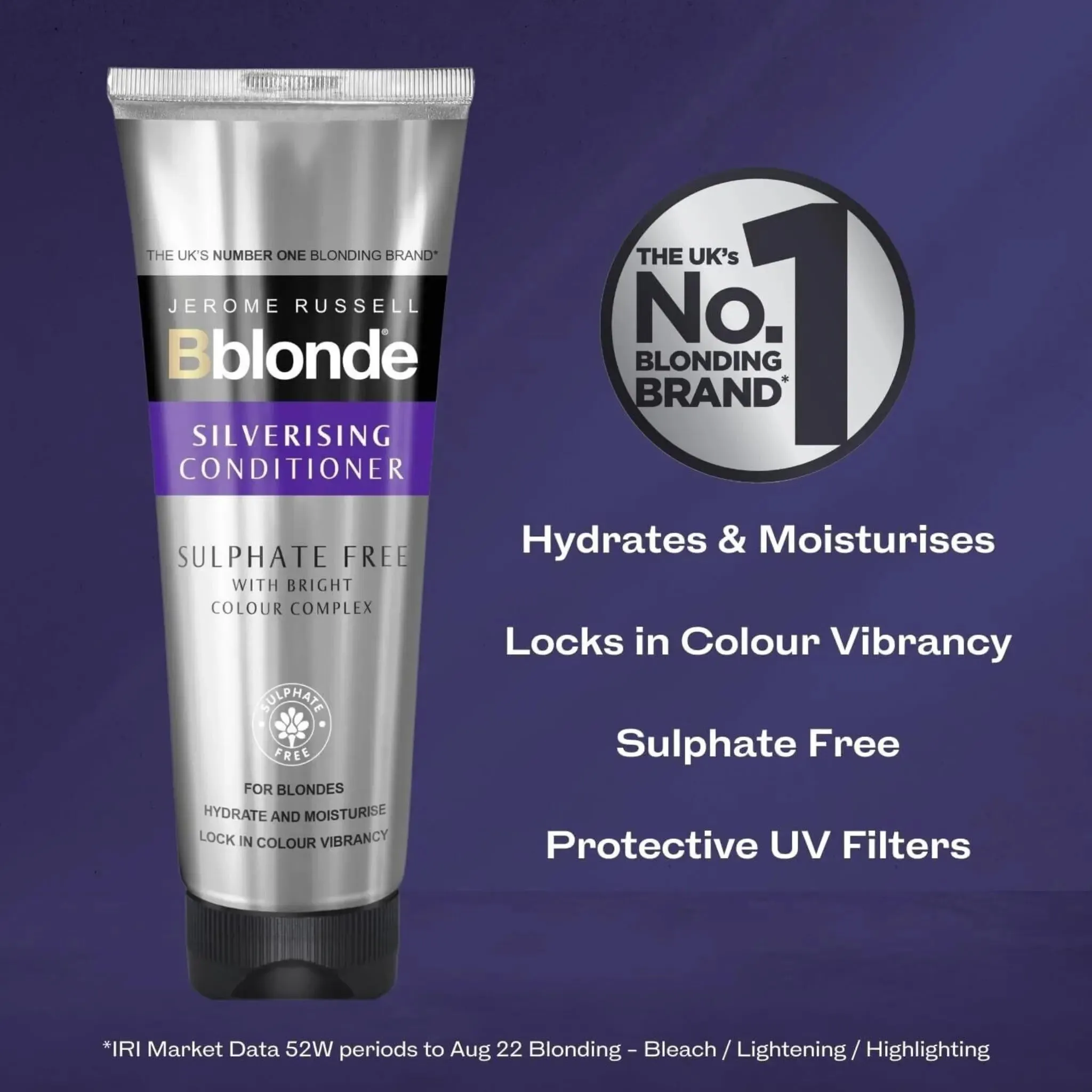 Jerome Russell Bblonde Silverising Conditioner 250ml