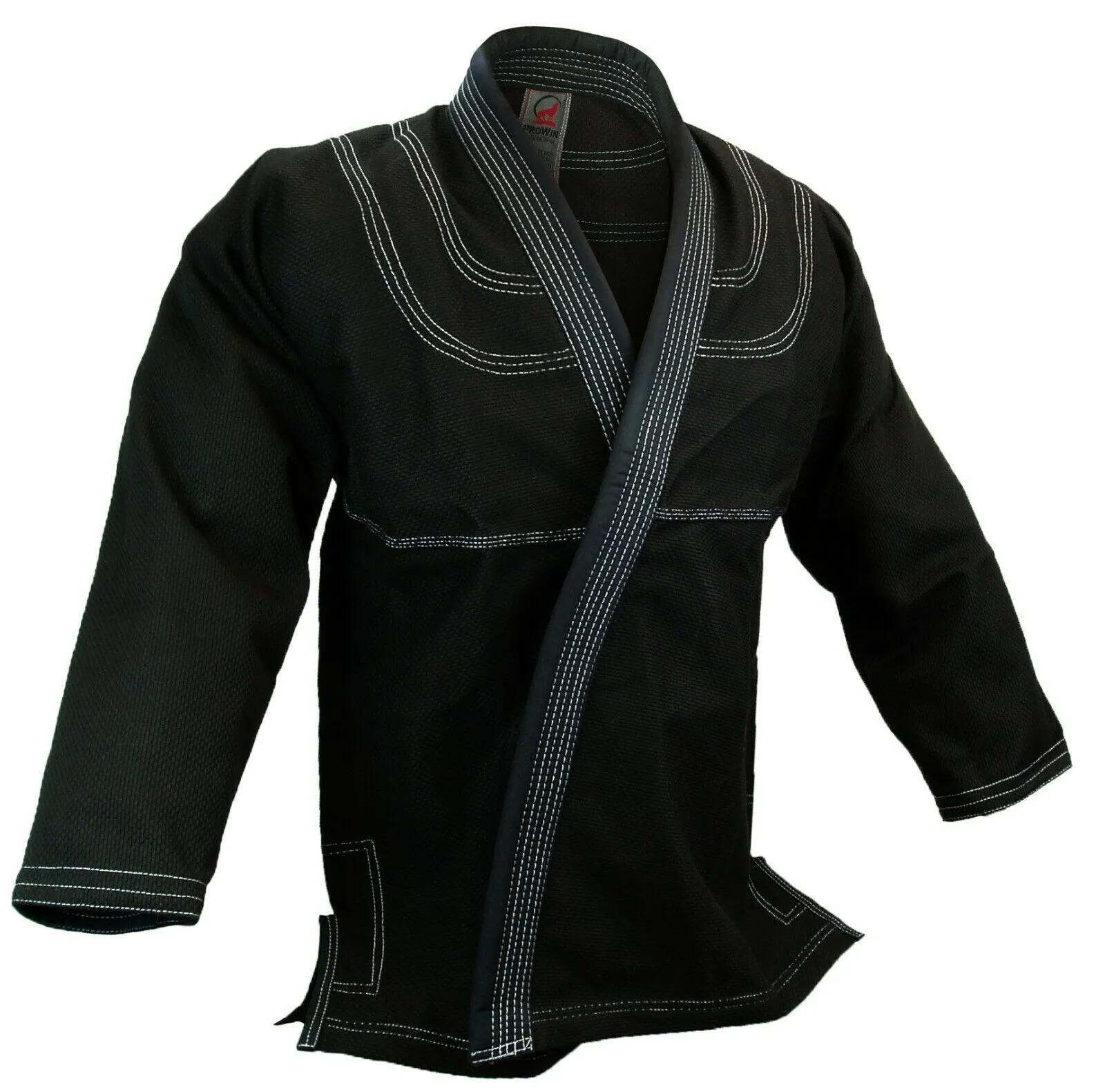 Jiu Jitsu Uniform, Single Weave, Black