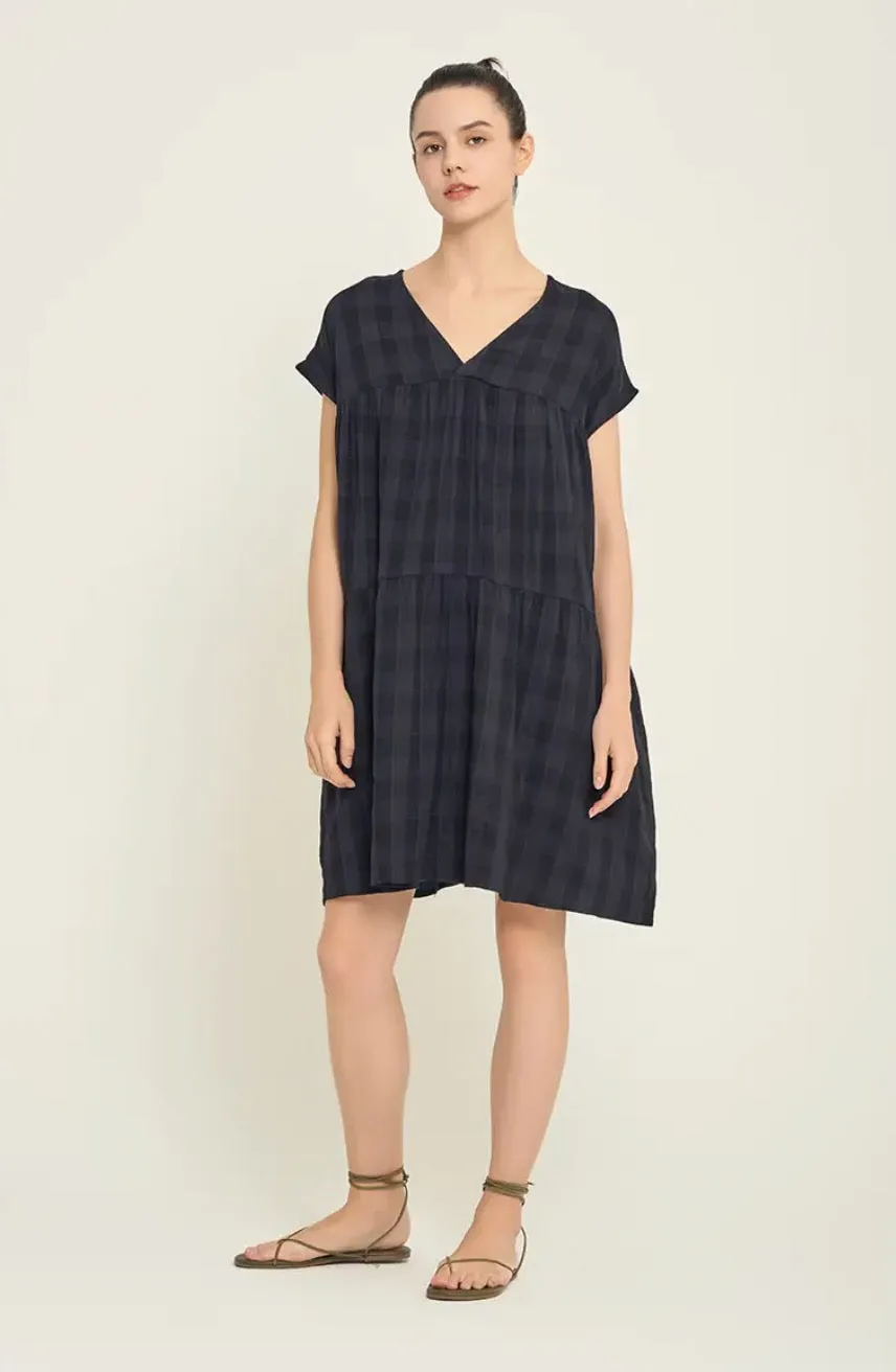 Kai Boxy Gingham Dress