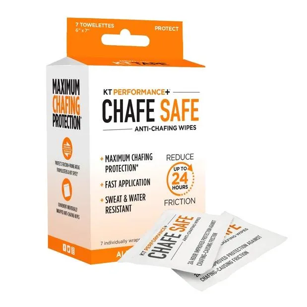 KT Performance  Chafe Safe™ Anti-Chafing Wipes