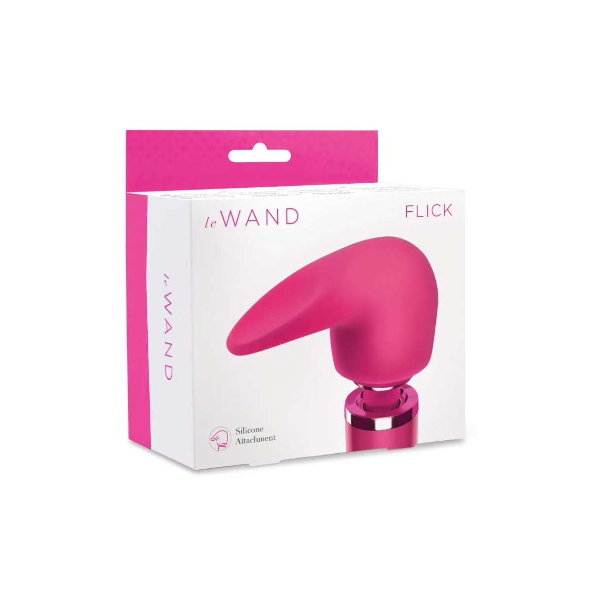 Le Wand Flick Flexible Silicone Attachment Pink