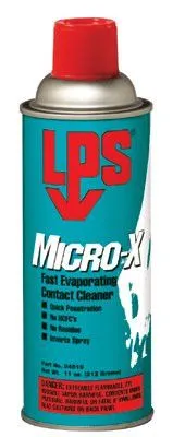 LPS 04516 Micro-X Fast Evaporating Contact Cleaners, 11 oz Aerosol Can (12 Cans)