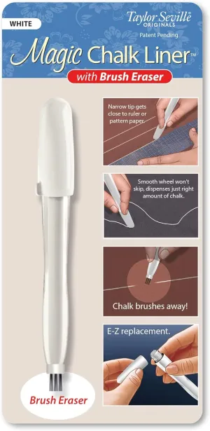 Magic Chalk Liner White w/ Brush