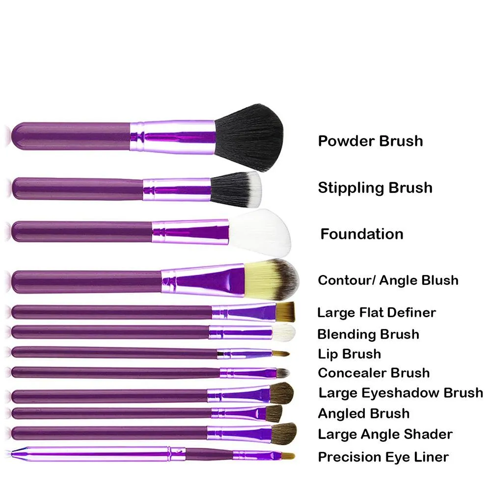 MAKEUP BRUSHES Galaxy Purple