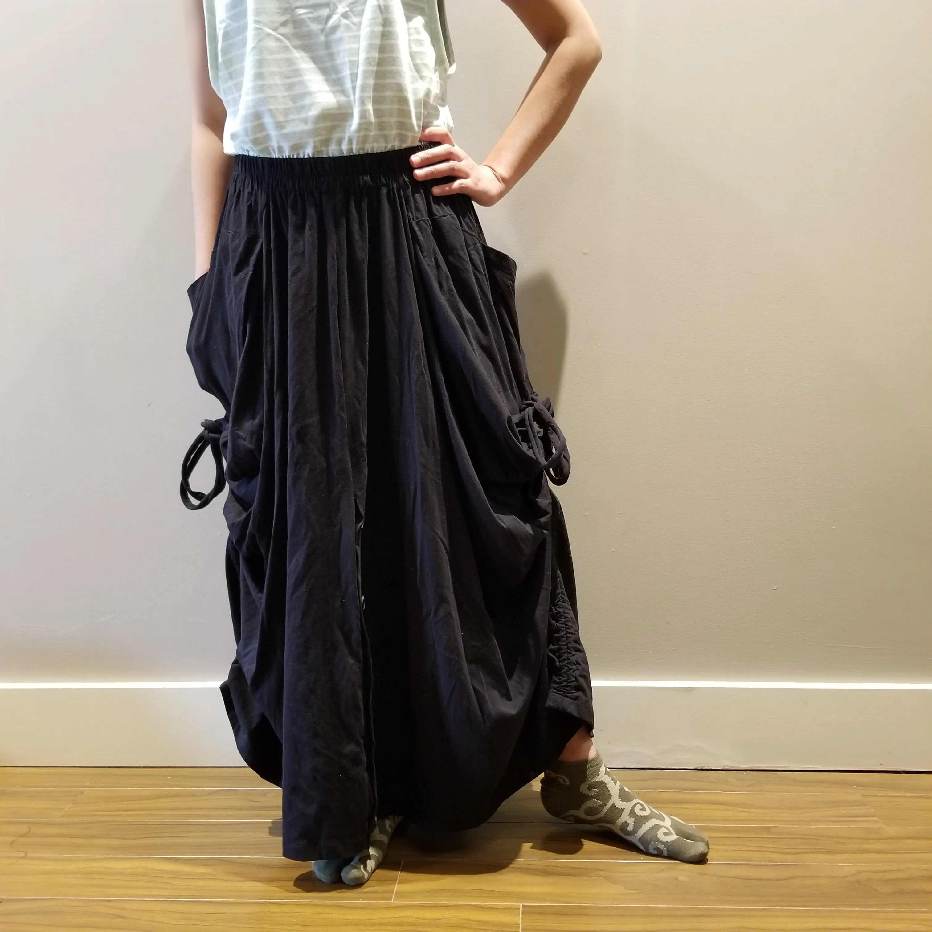 Modern Style Long Skirt / Wide Leg Pants 2in1 #031