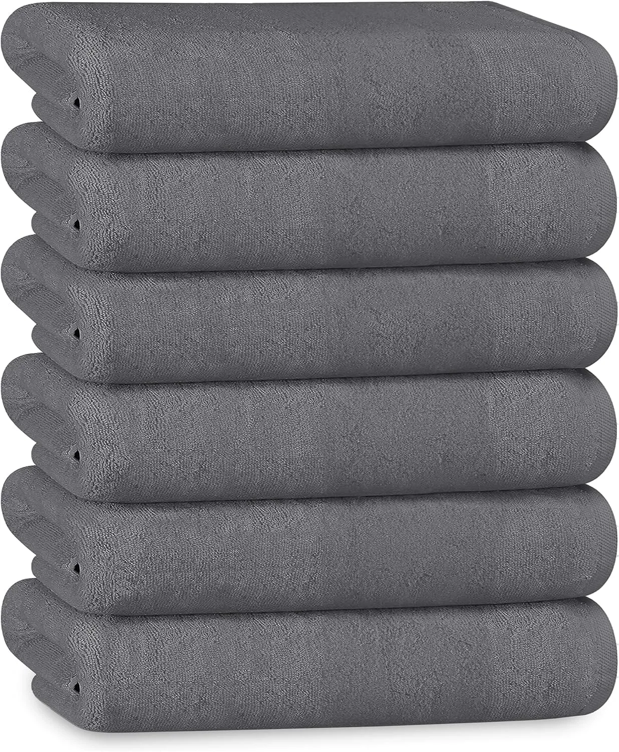 Multi-Pack Hotel Bath Sheets 500gsm Super Absorbent Quick Dry Soft Cotton Towels White Grey for B&Bs and Hospitals OLIVIA ROCCO