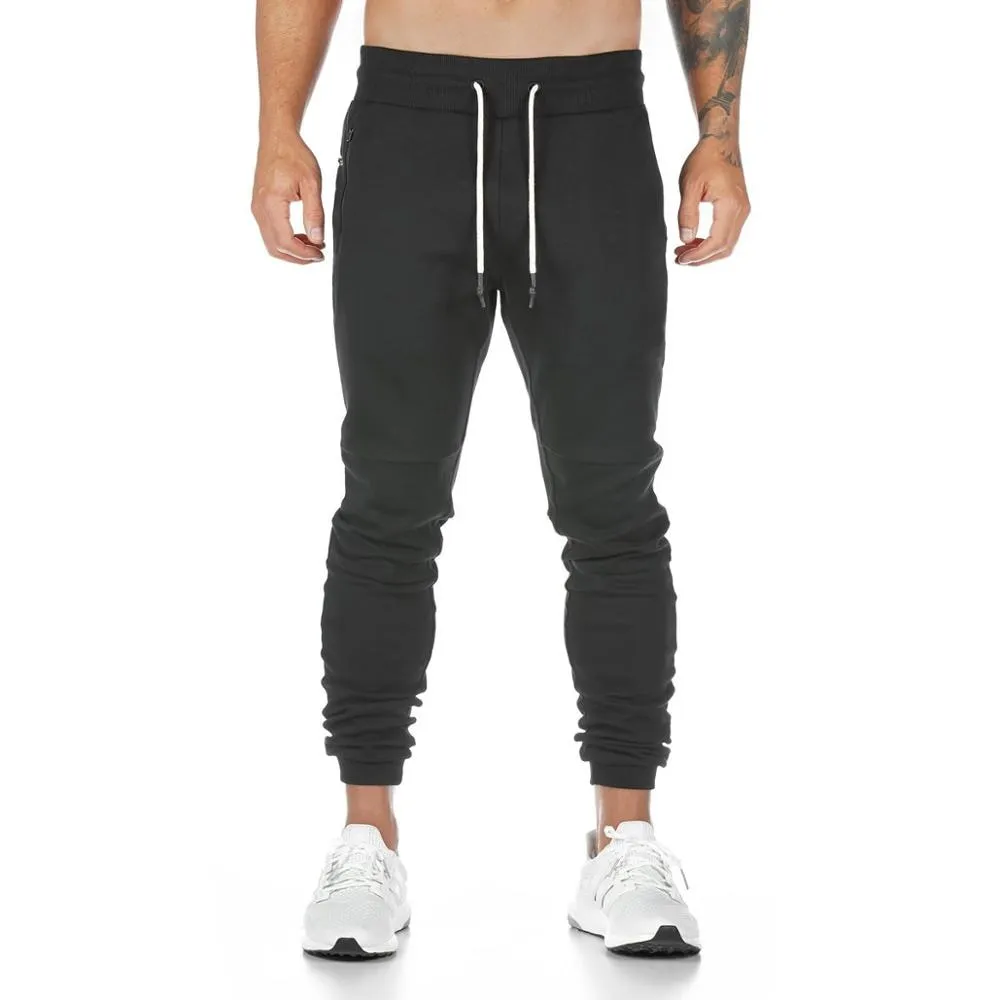 New Cotton Gym Pants Men Quick Dry Fit Running Jogging