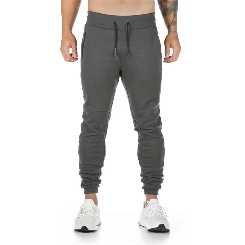 New Cotton Gym Pants Men Quick Dry Fit Running Jogging