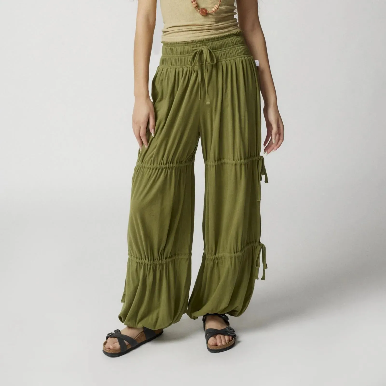 OASIS LINEN BLEND PANTS