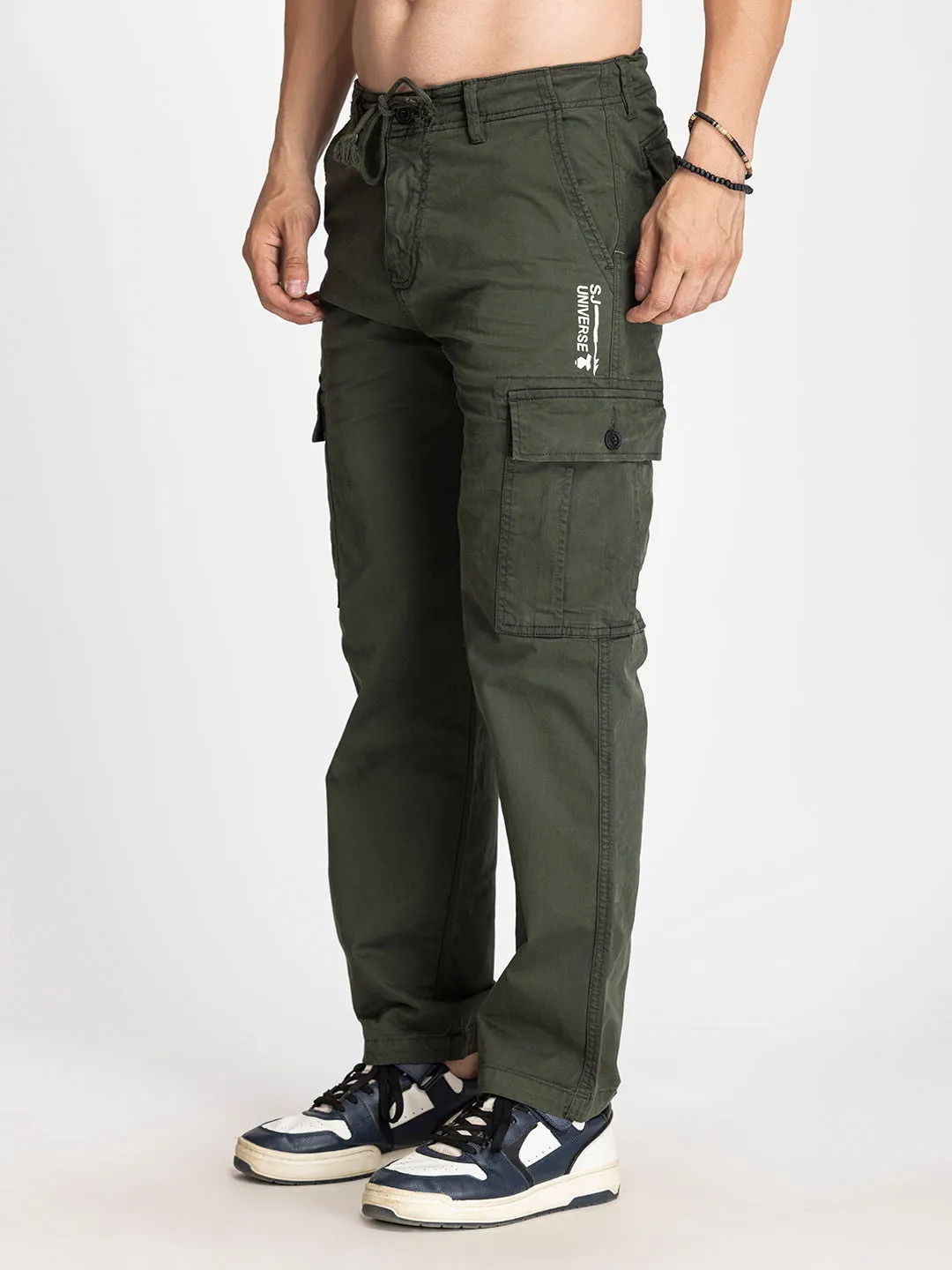 OLIVE GREEN COTTON UNIVERSE CARGO