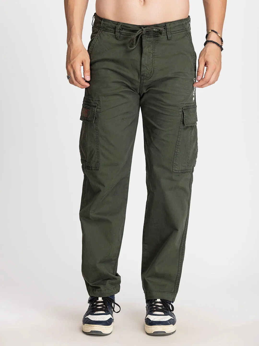 OLIVE GREEN COTTON UNIVERSE CARGO