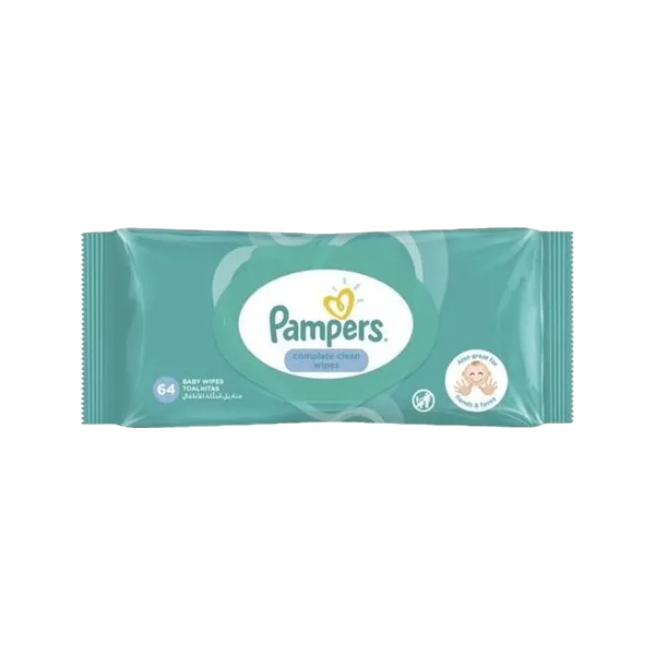 PAMPERS BABY WET WIPES 64PCS