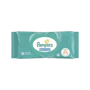 PAMPERS BABY WET WIPES 64PCS