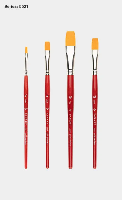 PANART CAMPUS SYNTHETIC FLAT SH BRUSH 521-10