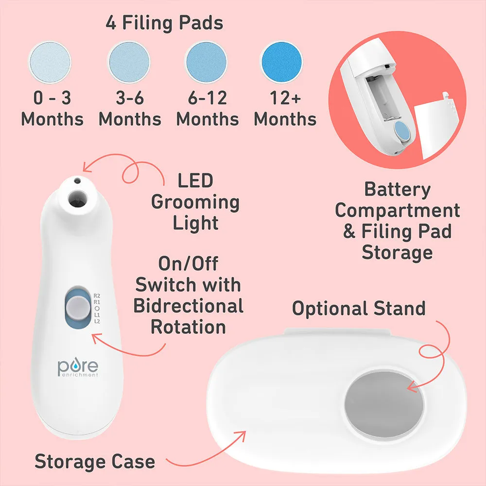 PureBaby® Electric Nail Trimmer