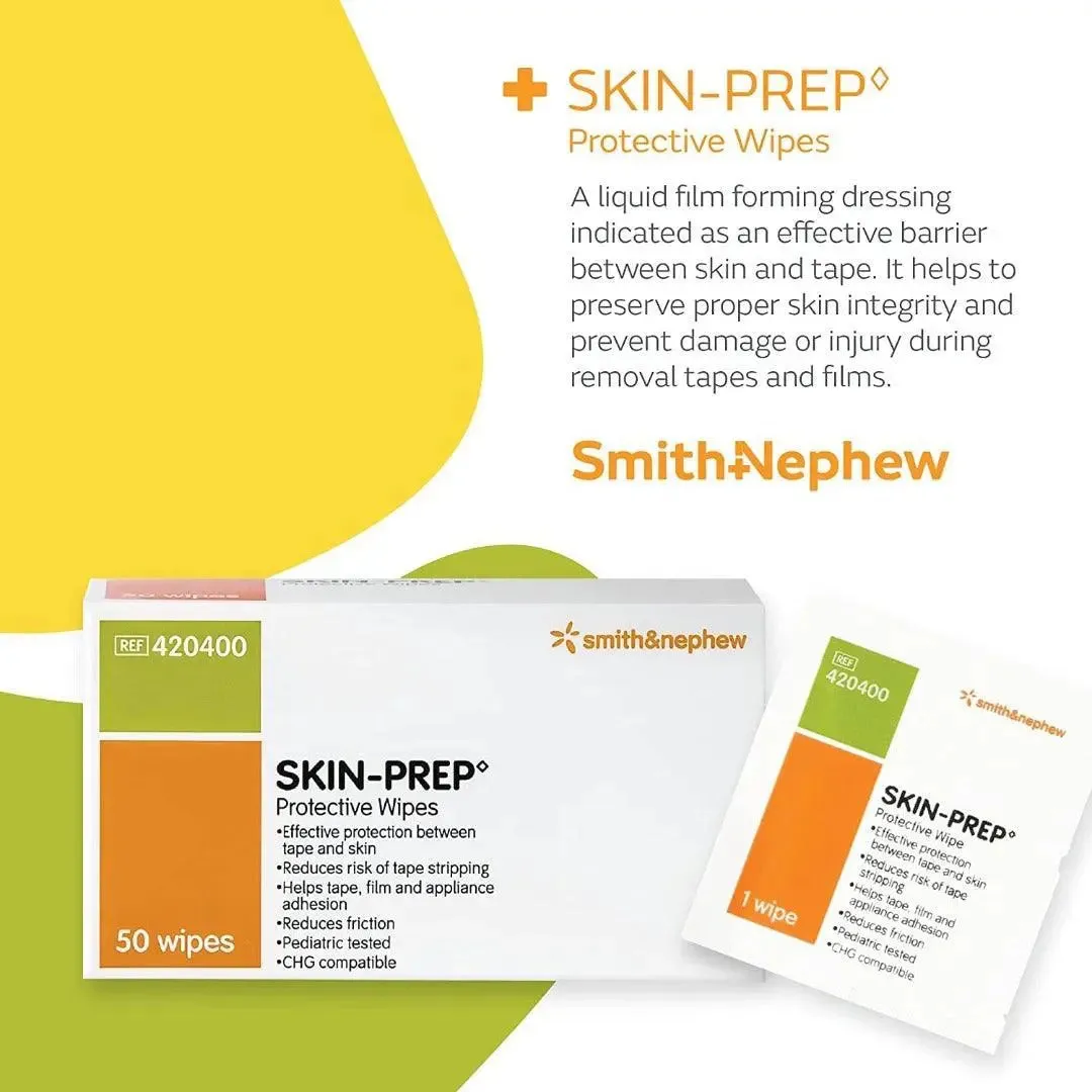 Skin-Prep Wipes-50 Wipes