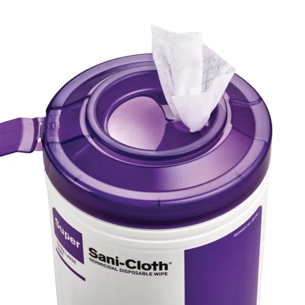 Super Sani Cloth Germicidal Disposable Wipes by PDI