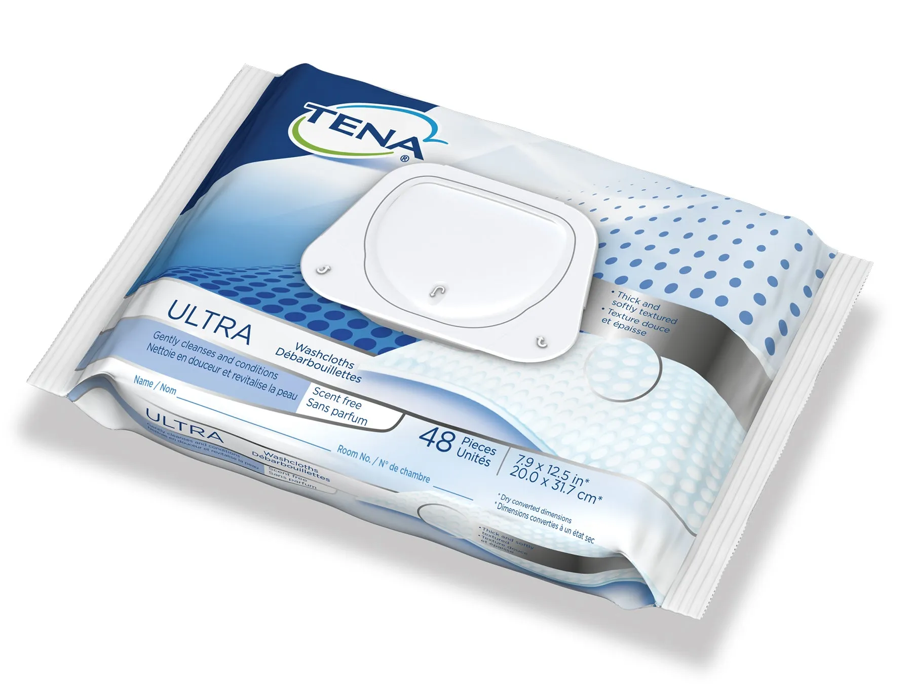 TENA Ultra Washcloths